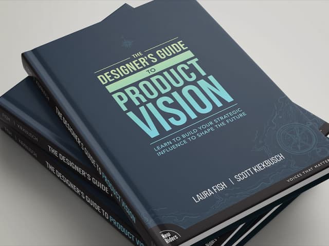 The Designer's Guide to Product Vision book cover